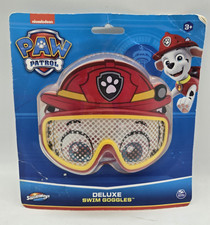 PAW Patrol Marshal Kid's Deluxe Swim Goggles Mask NEW, Nickelodeon