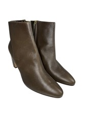 Bottes Cheville NEW Manolo Blahnik KAGULABO En Poil De Pony – Marron Beige Taille 40.5