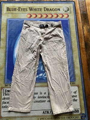 Gramicci Pants Men s Sz XL Khaki 5 Pocket Outdoor Hiking Climbing Gorpcore USA