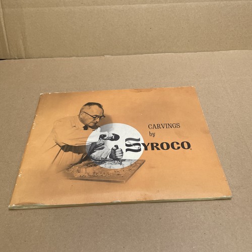 Vintage 1963 Syroco Furniture Carvings Catalog No. 63FC Syracuse Ornamental Co.