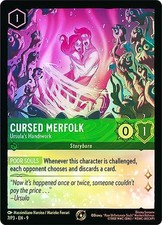 Lorcana FOIL Cursed Merfolk - Ursula's Handiwork League - Promotional Cards