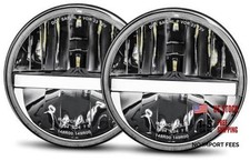 7 Inch LED Headlight Round DOT Approved Classic LED 7 inch Classic Halo