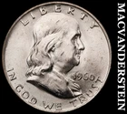 1960-D Silver Franklin Half Dollar - Ch Gem Brilliant Unc++++  Lustrous  #G8219