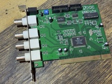 Conexant Fusion 878A 4-Port BNC PCI Video Capture CCTV DVR Card UCC4 Ver 2.0