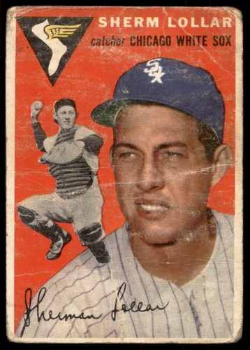 Sherm Lollar #39 1954 Topps card
