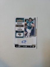 2023 Contenders Football Derek Parish Rookie Ticket Autograph SD5848
