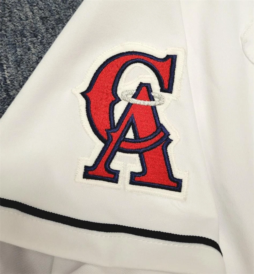 Jim Abbott signed vintage California Angels Jersey autograph ~ Beckett BAS - Image 4 of 4