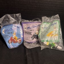 Vintage McDonald s Happy Meal Toy Lot of 3 Mac Tonight Set 3,4,and 5 Sealed