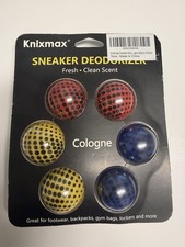 Knixmax Sneaker Deodorizer Fresh Clean Scent 3 Pairs
