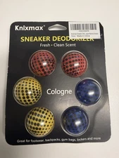Knixmax Sneaker Deodorizer Fresh Clean Scent 3 Pairs