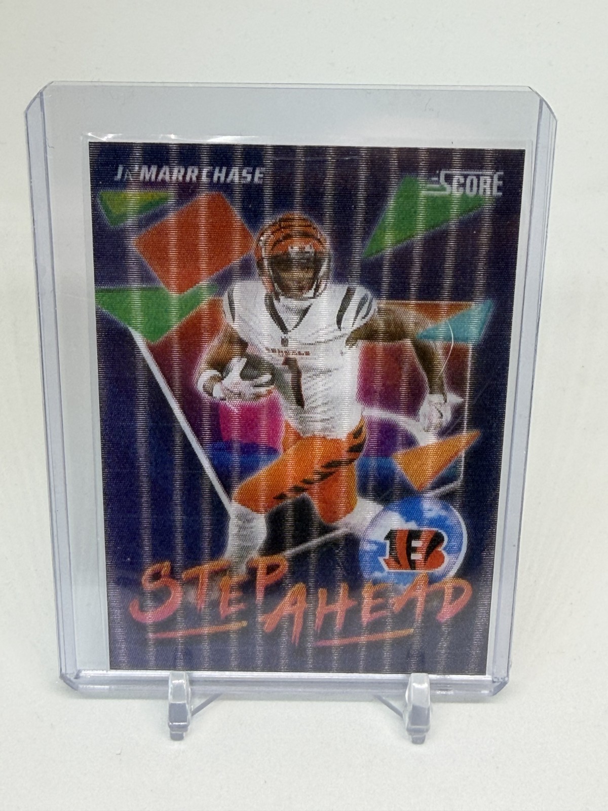 2025 Score #SA-JCE Ja’Marr Chase Step Ahead Case Hit