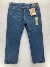Wrangler Jeans Mens 44x30 Five Star Premium Denim Regular Fit Straight Workwear