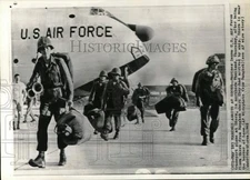 1962 Press Photo U.S. Marines Corps arrives at Udorn, Thailand - pim00556