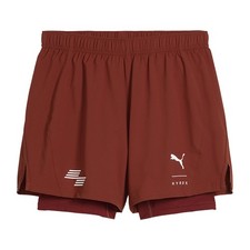 PUMA  X Hyrox Ultraweave 2In1 Training Shorts Mens Red Casual Athletic Bottoms 5