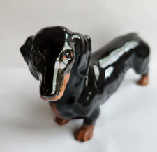 Goebel of W. Germany, Black Dachsund Standing Figurine