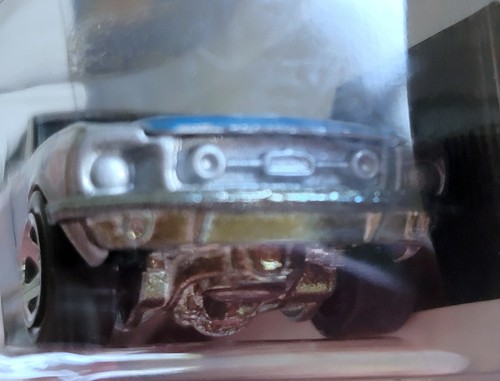 2002 Hot Wheels Hippie Mobiles Argento '68 Ford Mustang #89 A14 '68 Base Malesia - Foto 4 di 7