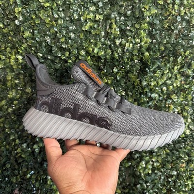 adidas Kaptir 3.0 Running Shoes Sneakers Grey Black Orange Mens Size 8 IF1774