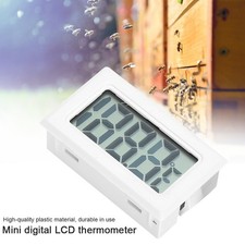 Portable Digital Temperature Meter Sensor W/Mini Probe Meter Beehive Thermometer