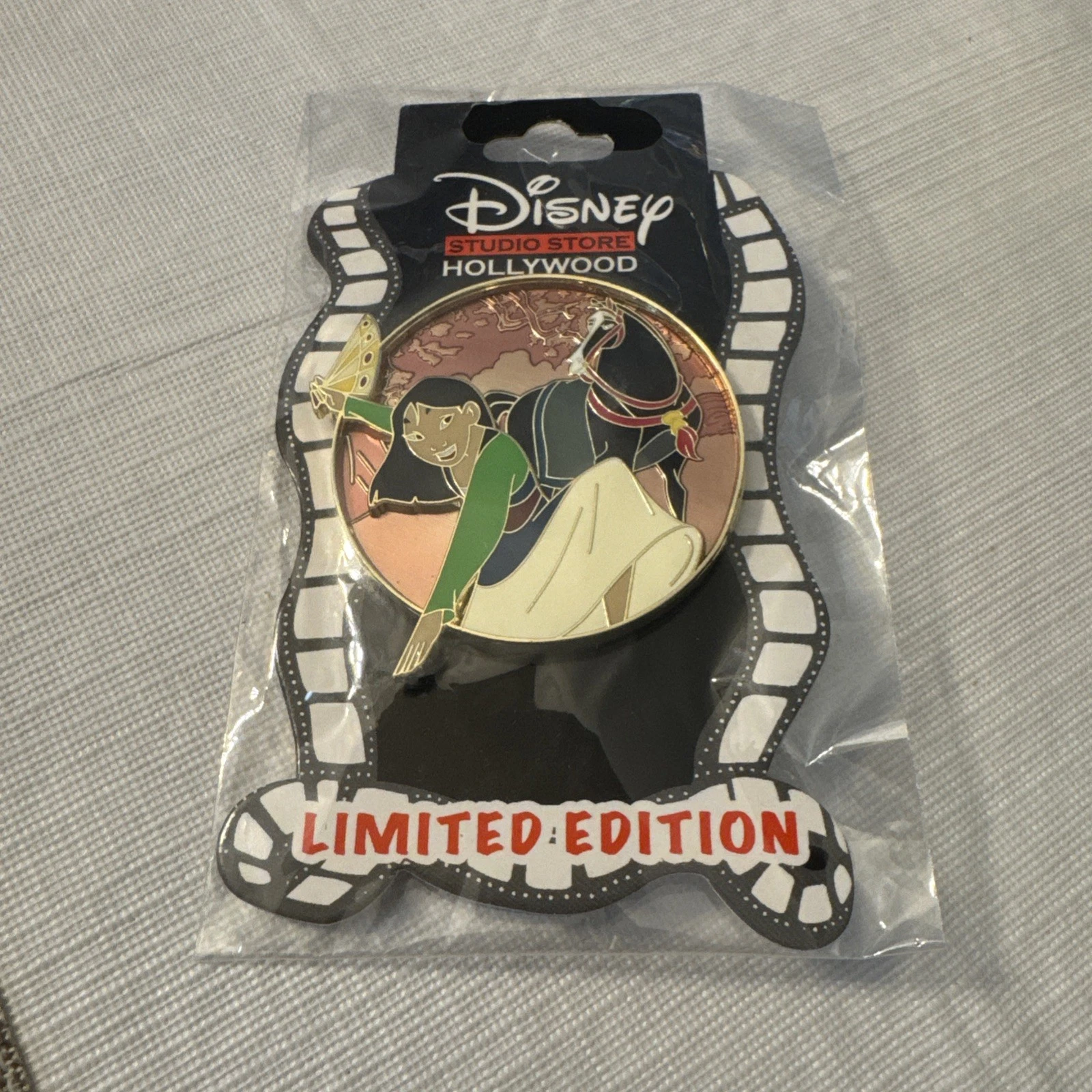 Disney DSSH Pin - Mulan & Khan - Mane N Friends D23 Expo 2019 LE 400