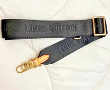 Louis Vuitton Shoulder Strap Adjustable Crossbody Shoulder Replacement Black Lv