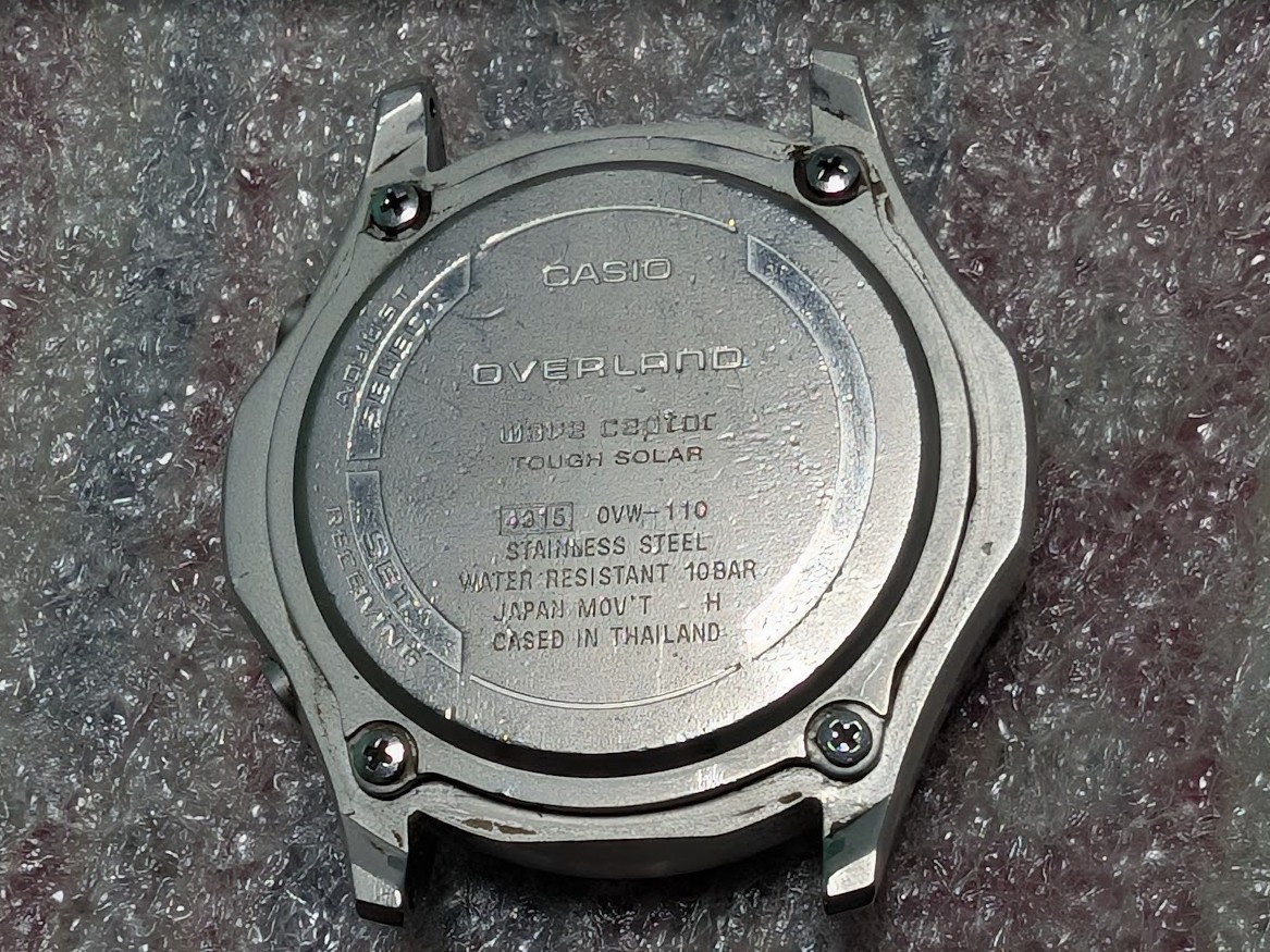 【未使用】充電池新品 CASIO OVERLAND OVW-110DJ-1AJF カシオ WAVE CEPTOR OVERLAND OVW-110DJ-1AJF 価格比較 - 価格.com