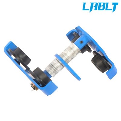 LABLT Hand Trolley 2200lbs/1t Double Wheel I-Beam Flange Width 65-190mm Blue