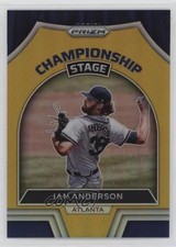 2022 Panini Prizm Championship Stage Gold Prizm 4/10 Ian Anderson #CS-4 2s2