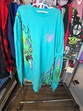 Disney Hercules Turquoise Crewneck Tee with G...