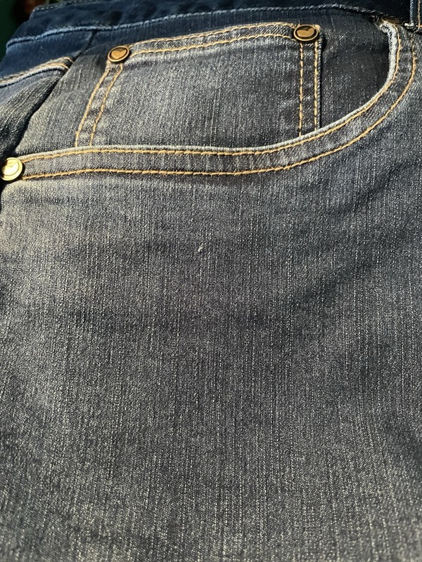 Women With In Denim Jeans Blue Size 26 Elastic Waist