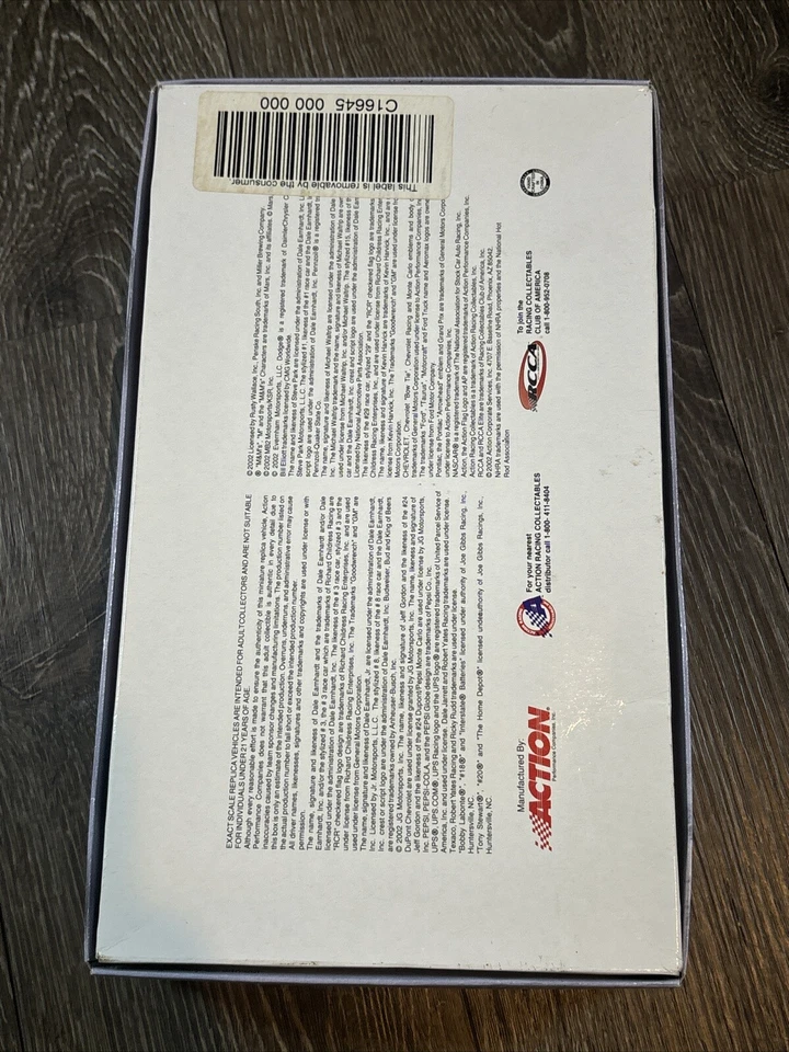 ACTION 1:64 2002 DALE EARNHARDT #3 FOREVER THE MAN SOUVENIR DIE CAST HAULER RIG - Image 3 of 4