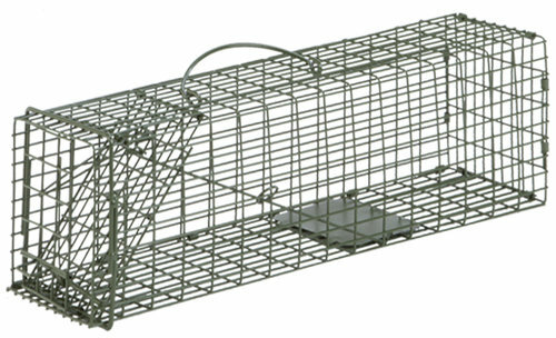 2 - Cage Live Trap 16"x5"x5"  Trapping rabbit Squirrel Chipmunk Rat  - Picture 1 of 1