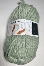 LION BRAND Yarn-TOUCH OF ALPACA THICK QUICK 1pk. SAGE.I COMBINE SHIP, Read.