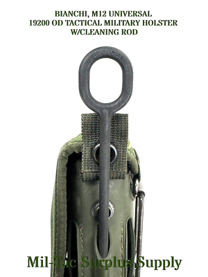 USGI BIANCHI, M12 Universal 19200 OD TACTICAL MILITARY HOLSTER W
