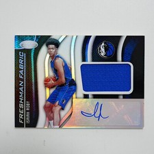 2019-20 Certified Freshman Fabric Signatures Isaiah Roby #FF-IR Rookie Auto RC