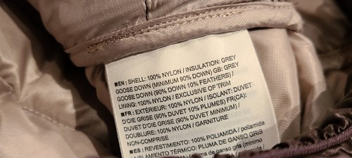 Arc'teryx Nexis Down Puffer Bomber Jacket Full Zip Women's Medium Eggplant Color - Picture 21 of 21