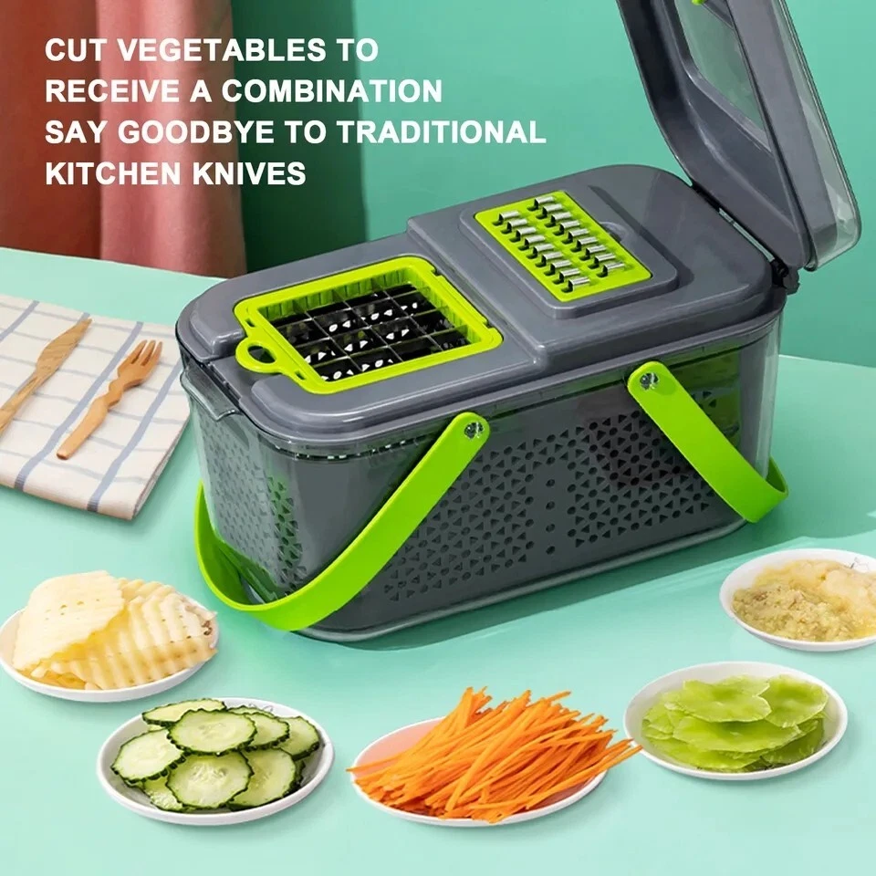 22 in 1 vegetable chopper Multifunctional Slicer Dicer kitchen vegetable cutter