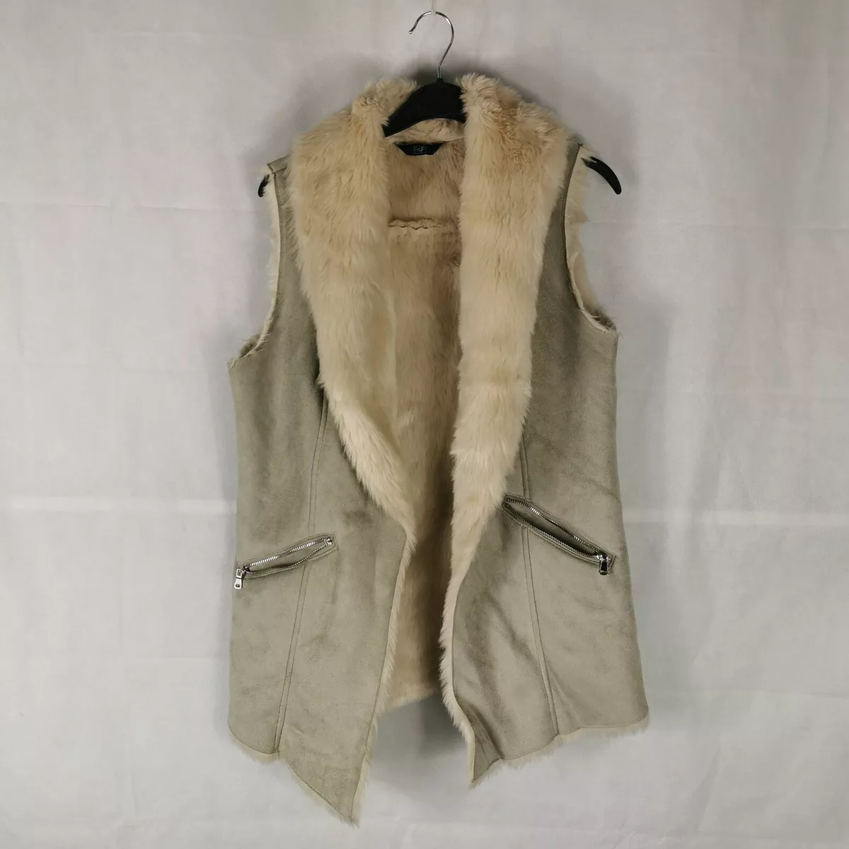 Real fur gilet ebay store
