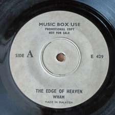 WHAM Rare Malaysia Musix Box Promo 45rpm 7" EP - E429