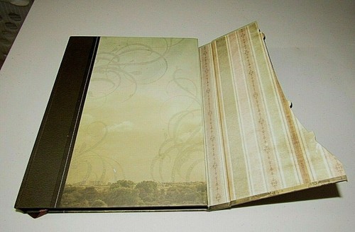 RETRO ROMANTIC PARIS EIFFEL TOWER 3D DIE-CUT BI-FOLD HARDCOVER JOURNAL - Picture 6 of 7