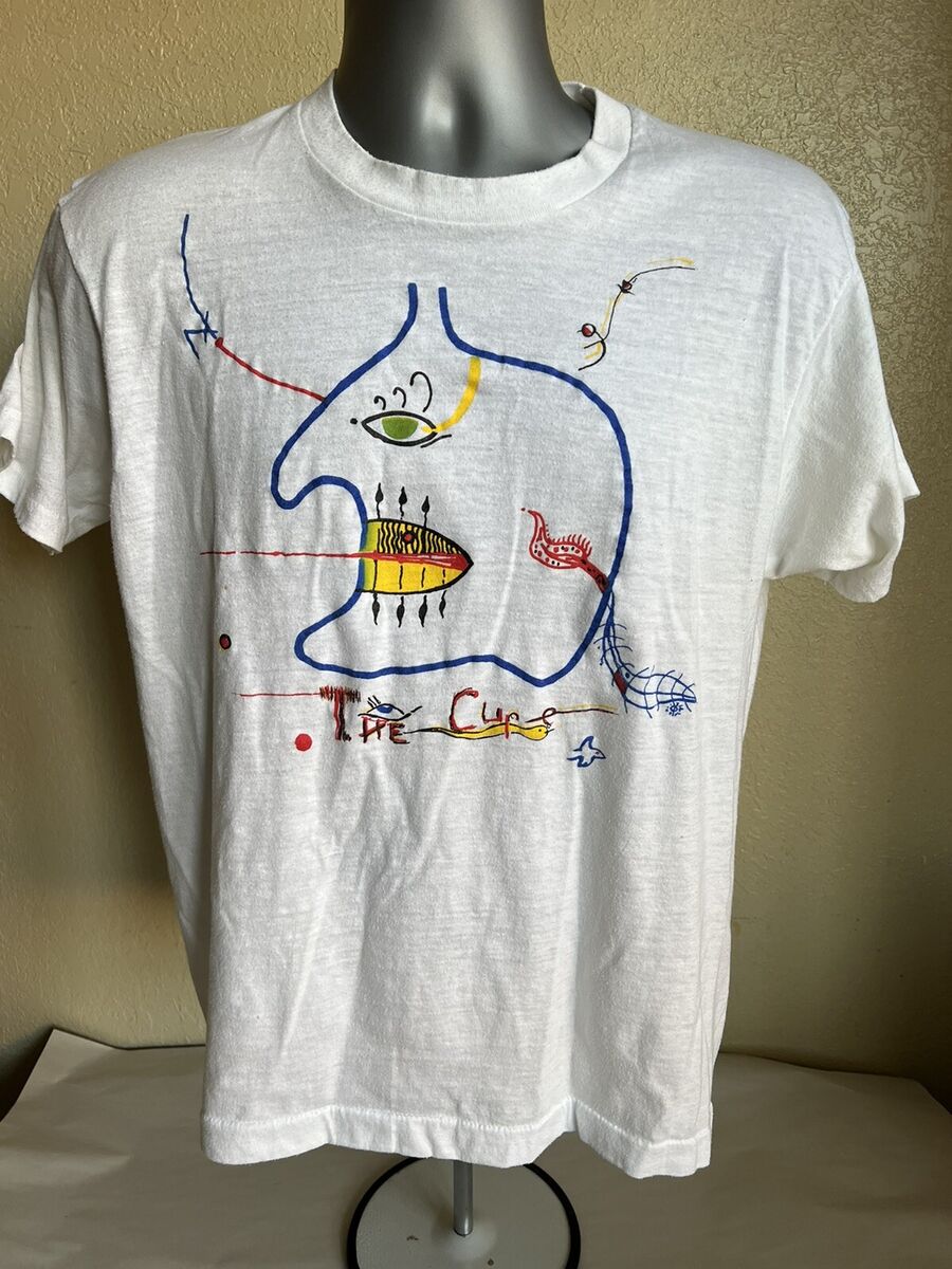 Vtg GRAIL 80s The Cure Tour T Shirt THE TOP ALBUM PROMO Fits Vtg GRAIL 80s The Cure Tour T Shirt THE TOP ALBUM PROMO Fits