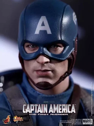 Nuevo Hot Toys MMS156 The First Avenger Capitán América Chris Evans en stock