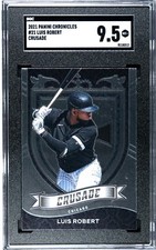 2021 Panini Chronicles #21 Luis Robert Crusade SGC 9.5 Mint+