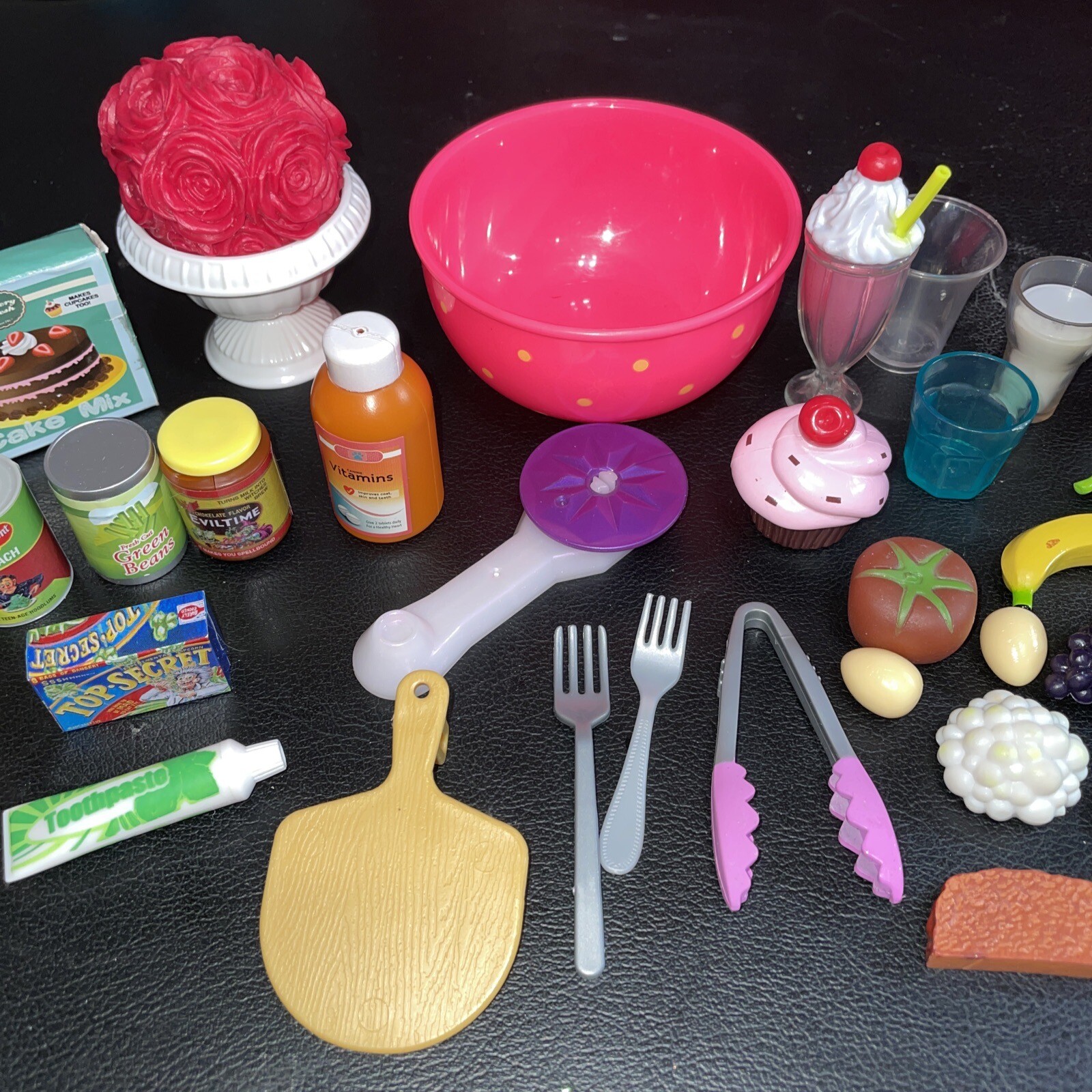 Our Generation Kitchen Accessories & Food Lot of 37 Pieces EUC eBay