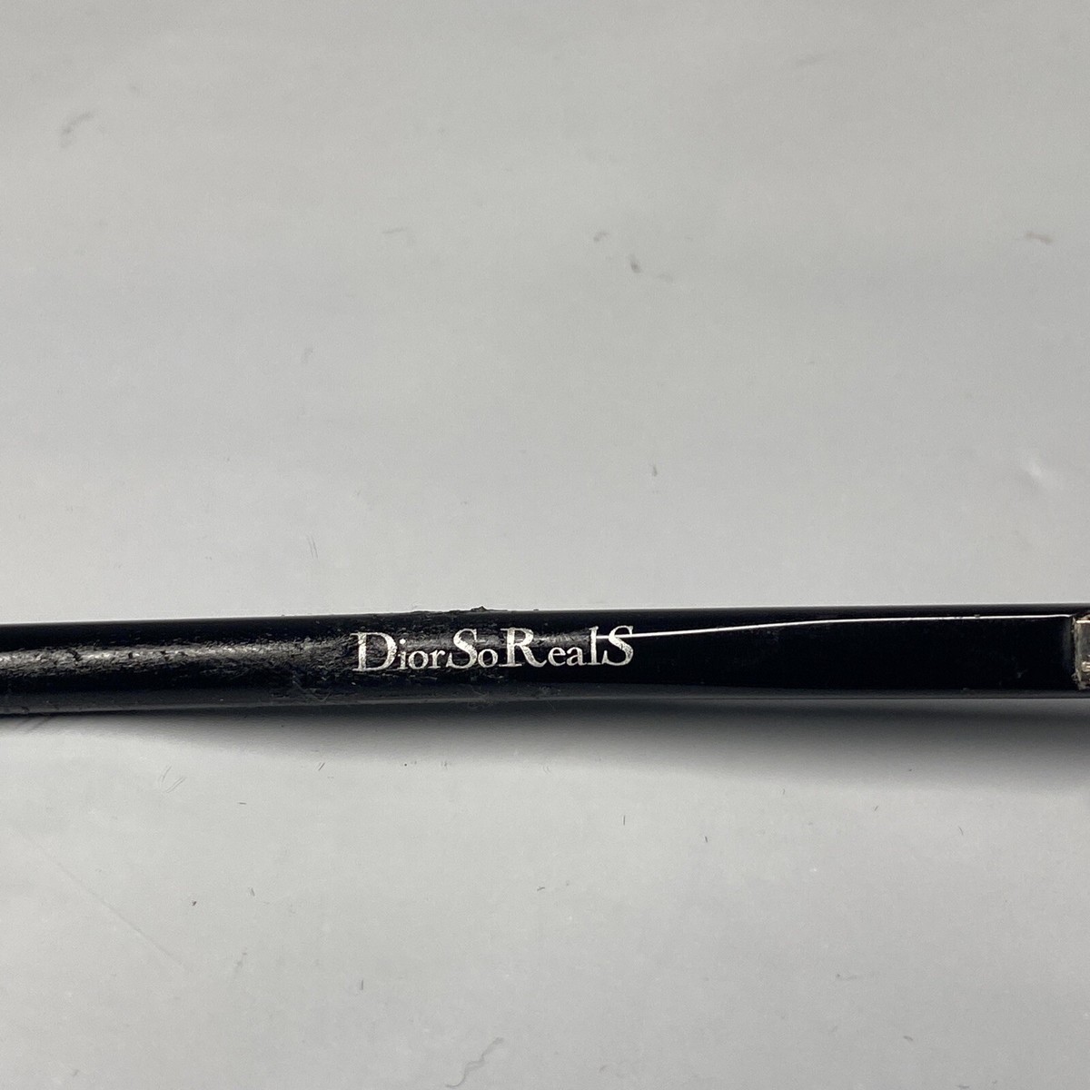 Christian Dior 084JNR Sunglasses 59-13-140 - Silver/Black New Christian Dior DiorSoRealS 84JNR Palladium/Black  main image 3