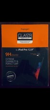 iPad Pro 12.9 Glass Screen Protector New, Tempered Glass, Round Edges Spigen
