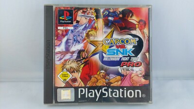 PS1 Capcom VS SNK Pro Sony Playstation PS 1 OVP mit Anleitung GRATISVERSAND