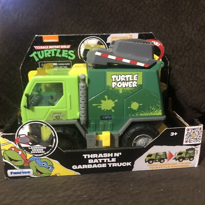 #ad #ad Turtle Power Thrash N’Battle Garbage Truck NIB Teenage Mutant Ninja Turtles $15.00