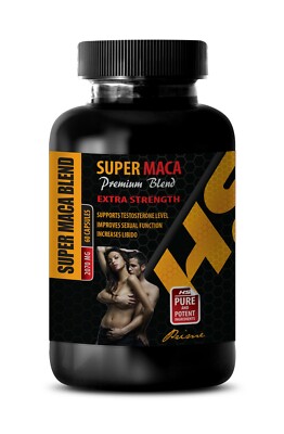Herbal Superfood - SUPER MACA - Maca Power 1 Bottle 60 Capsules 