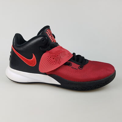 Men's NIKE 'Kyrie Flytrap 3' Sz 8.5 US BBall Shoes Red Black | 3+ Extra 10% Off