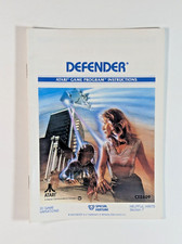 Vintage Original Defender Atari 2600 Video Game Instruction Manual Only